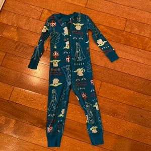 Hanna Andersson Star Wars Mandalorian Christmas Pajamas